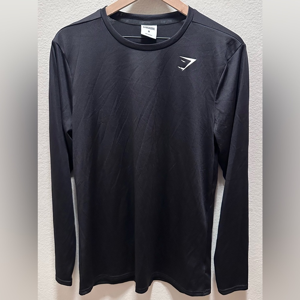 Gymshark Black Long Sleeve Men's Tee